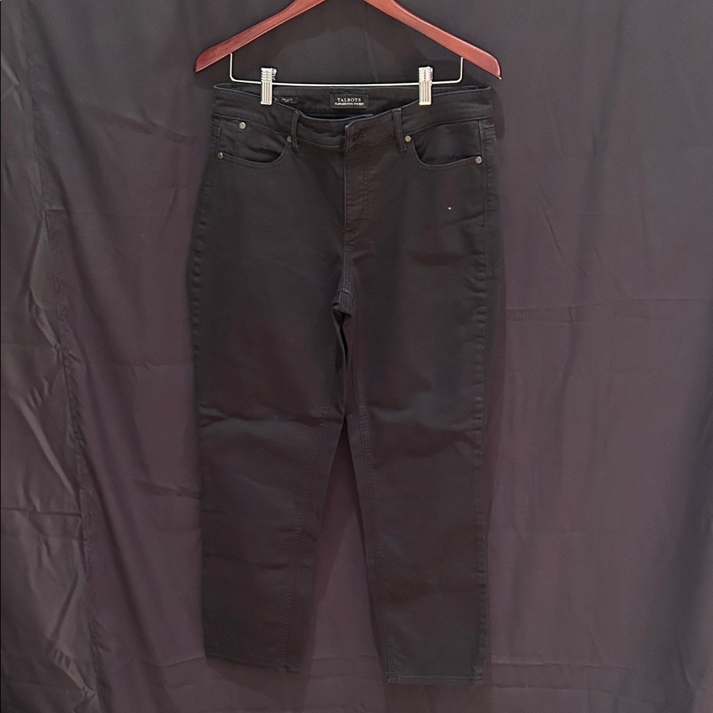 C - Talbots Dark Gray Slim Jeans